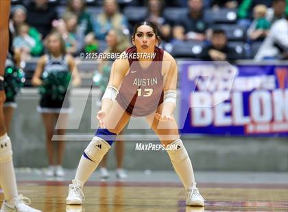 Thumbnail 2 in Southlake Carroll vs. Austin (UIL 6A D2 Volleyball Final) photogallery.