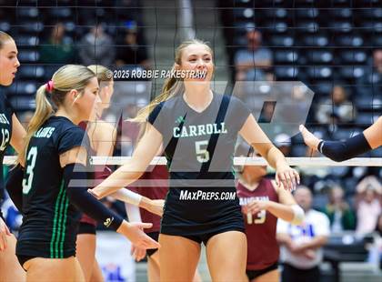 Thumbnail 3 in Southlake Carroll vs. Austin (UIL 6A D2 Volleyball Final) photogallery.