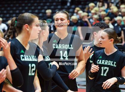 Thumbnail 3 in Southlake Carroll vs. Austin (UIL 6A D2 Volleyball Final) photogallery.