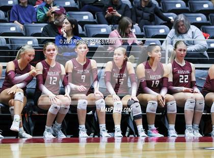 Thumbnail 3 in Southlake Carroll vs. Austin (UIL 6A D2 Volleyball Final) photogallery.