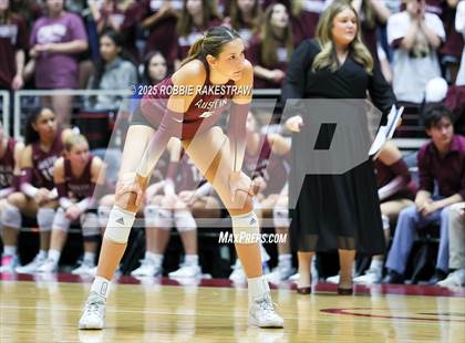 Thumbnail 3 in Southlake Carroll vs. Austin (UIL 6A D2 Volleyball Final) photogallery.