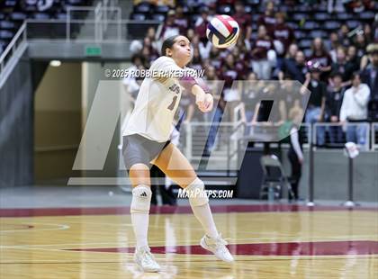 Thumbnail 3 in Southlake Carroll vs. Austin (UIL 6A D2 Volleyball Final) photogallery.