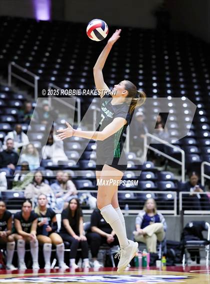 Thumbnail 1 in Southlake Carroll vs. Austin (UIL 6A D2 Volleyball Final) photogallery.