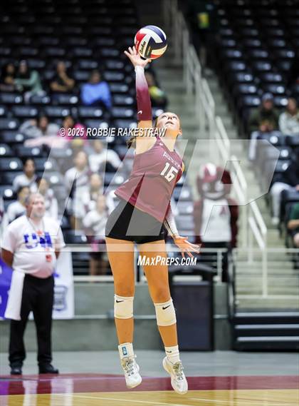 Thumbnail 3 in Southlake Carroll vs. Austin (UIL 6A D2 Volleyball Final) photogallery.