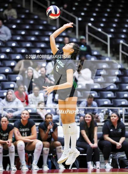 Thumbnail 1 in Southlake Carroll vs. Austin (UIL 6A D2 Volleyball Final) photogallery.