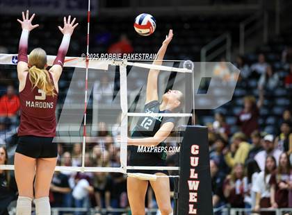 Thumbnail 2 in Southlake Carroll vs. Austin (UIL 6A D2 Volleyball Final) photogallery.