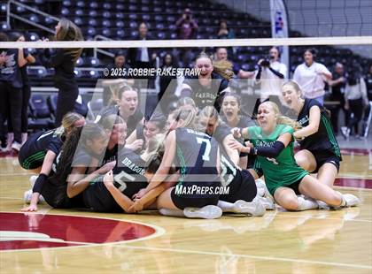 Thumbnail 2 in Southlake Carroll vs. Austin (UIL 6A D2 Volleyball Final) photogallery.