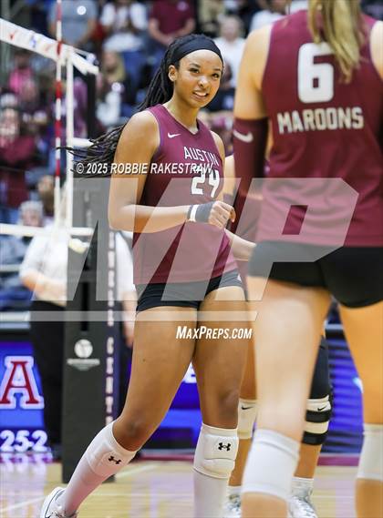 Thumbnail 1 in Southlake Carroll vs. Austin (UIL 6A D2 Volleyball Final) photogallery.