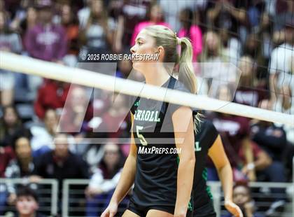 Thumbnail 2 in Southlake Carroll vs. Austin (UIL 6A D2 Volleyball Final) photogallery.