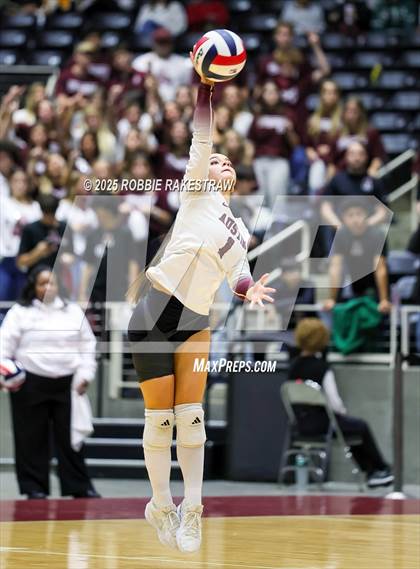 Thumbnail 3 in Southlake Carroll vs. Austin (UIL 6A D2 Volleyball Final) photogallery.