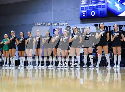 Thumbnail 3 in Southlake Carroll vs. Austin (UIL 6A D2 Volleyball Final) photogallery.