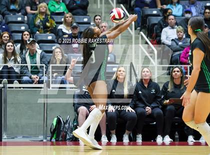Thumbnail 1 in Southlake Carroll vs. Austin (UIL 6A D2 Volleyball Final) photogallery.