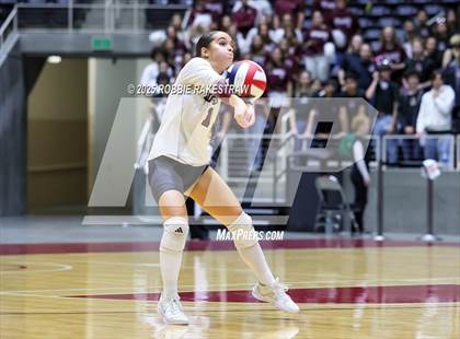 Thumbnail 2 in Southlake Carroll vs. Austin (UIL 6A D2 Volleyball Final) photogallery.