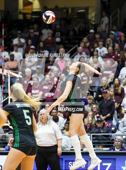 Thumbnail 3 in Southlake Carroll vs. Austin (UIL 6A D2 Volleyball Final) photogallery.