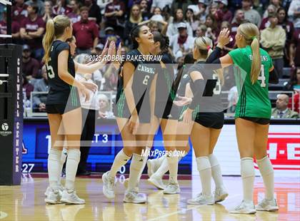 Thumbnail 2 in Southlake Carroll vs. Austin (UIL 6A D2 Volleyball Final) photogallery.