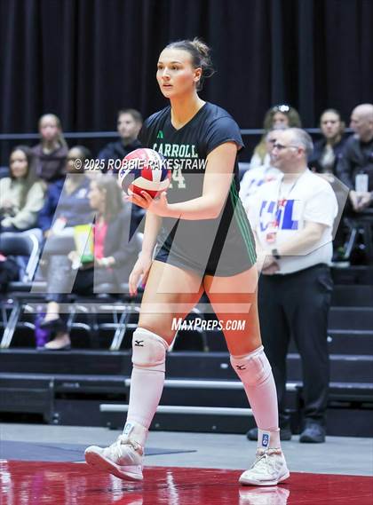 Thumbnail 3 in Southlake Carroll vs. Austin (UIL 6A D2 Volleyball Final) photogallery.