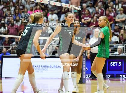 Thumbnail 2 in Southlake Carroll vs. Austin (UIL 6A D2 Volleyball Final) photogallery.