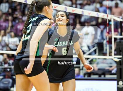 Thumbnail 1 in Southlake Carroll vs. Austin (UIL 6A D2 Volleyball Final) photogallery.