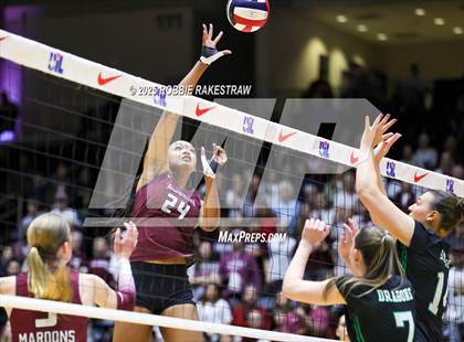 Thumbnail 1 in Southlake Carroll vs. Austin (UIL 6A D2 Volleyball Final) photogallery.