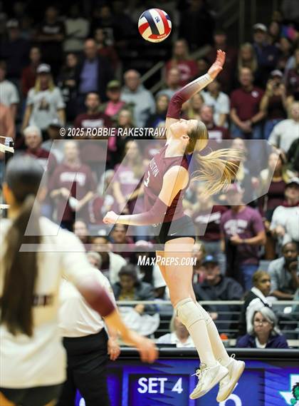Thumbnail 1 in Southlake Carroll vs. Austin (UIL 6A D2 Volleyball Final) photogallery.
