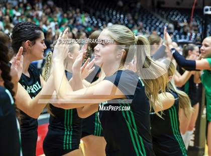 Thumbnail 2 in Southlake Carroll vs. Austin (UIL 6A D2 Volleyball Final) photogallery.