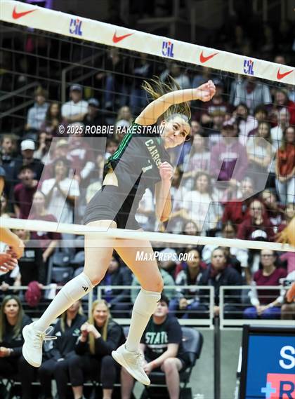 Thumbnail 1 in Southlake Carroll vs. Austin (UIL 6A D2 Volleyball Final) photogallery.