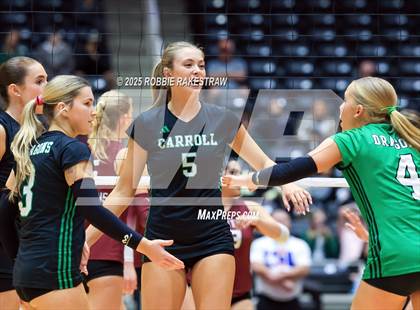Thumbnail 1 in Southlake Carroll vs. Austin (UIL 6A D2 Volleyball Final) photogallery.