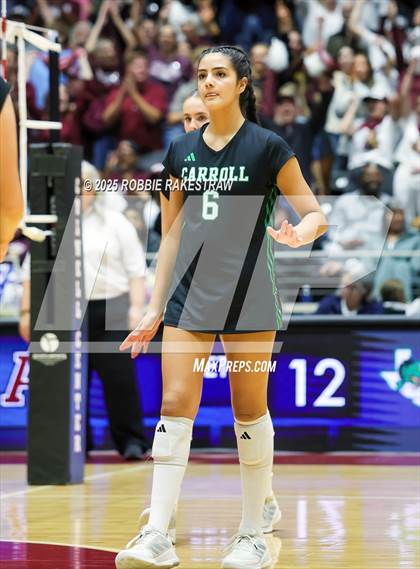 Thumbnail 1 in Southlake Carroll vs. Austin (UIL 6A D2 Volleyball Final) photogallery.