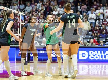 Thumbnail 1 in Southlake Carroll vs. Austin (UIL 6A D2 Volleyball Final) photogallery.