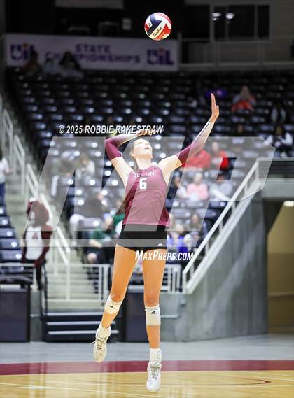 Thumbnail 3 in Southlake Carroll vs. Austin (UIL 6A D2 Volleyball Final) photogallery.