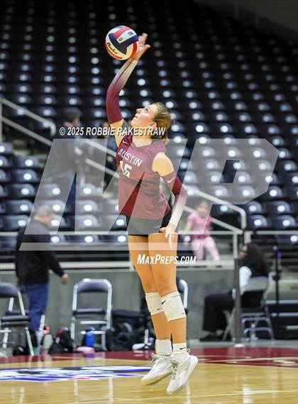 Thumbnail 1 in Southlake Carroll vs. Austin (UIL 6A D2 Volleyball Final) photogallery.