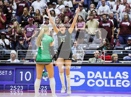 Thumbnail 2 in Southlake Carroll vs. Austin (UIL 6A D2 Volleyball Final) photogallery.
