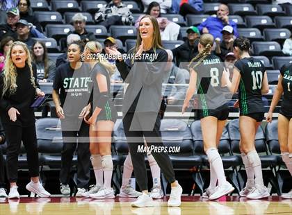 Thumbnail 2 in Southlake Carroll vs. Austin (UIL 6A D2 Volleyball Final) photogallery.