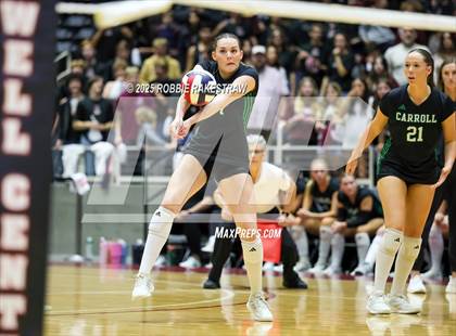 Thumbnail 2 in Southlake Carroll vs. Austin (UIL 6A D2 Volleyball Final) photogallery.