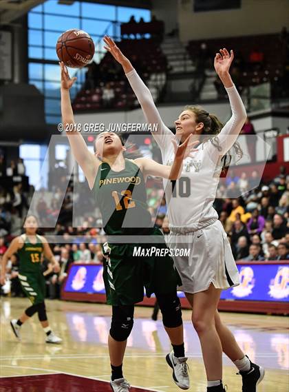 Thumbnail 2 in Pinewood @ Archbishop Mitty (CIF Open Div Regional Final) photogallery.
