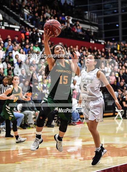 Thumbnail 2 in Pinewood @ Archbishop Mitty (CIF Open Div Regional Final) photogallery.