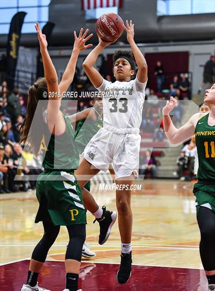 Thumbnail 2 in Pinewood @ Archbishop Mitty (CIF Open Div Regional Final) photogallery.