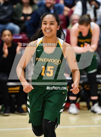 Thumbnail 2 in Pinewood @ Archbishop Mitty (CIF Open Div Regional Final) photogallery.