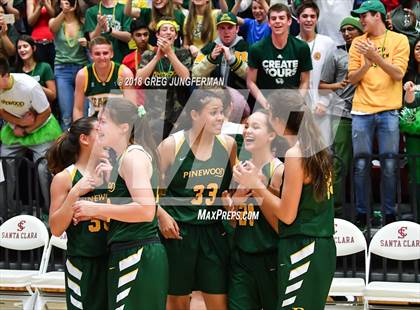 Thumbnail 1 in Pinewood @ Archbishop Mitty (CIF Open Div Regional Final) photogallery.
