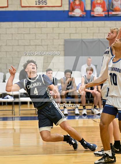 Thumbnail 2 in Calvary Christian vs Northshore  (Sun Bash Tourney) photogallery.