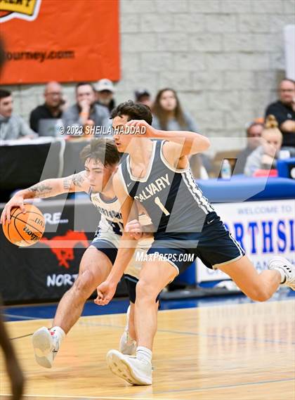 Thumbnail 1 in Calvary Christian vs Northshore  (Sun Bash Tourney) photogallery.