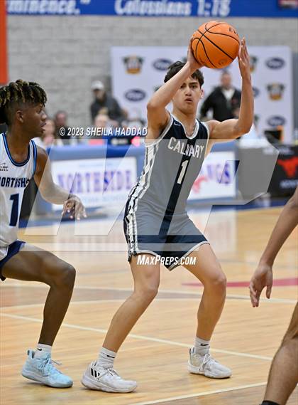 Thumbnail 2 in Calvary Christian vs Northshore  (Sun Bash Tourney) photogallery.