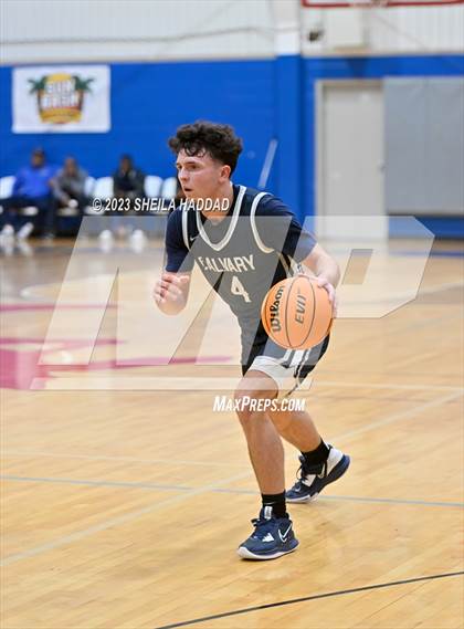Thumbnail 3 in Calvary Christian vs Northshore  (Sun Bash Tourney) photogallery.