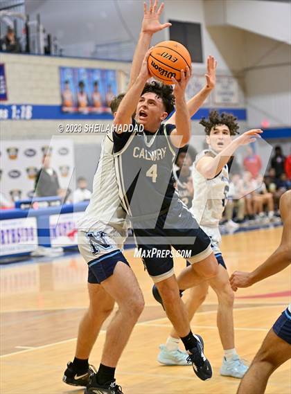 Thumbnail 1 in Calvary Christian vs Northshore  (Sun Bash Tourney) photogallery.