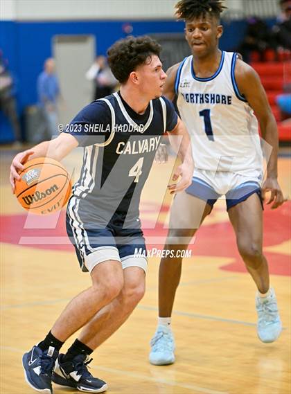 Thumbnail 1 in Calvary Christian vs Northshore  (Sun Bash Tourney) photogallery.
