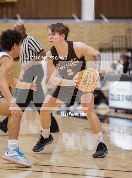 Thumbnail 1 in Saint Francis vs Branson (CIF Division 2 Round 1) photogallery.