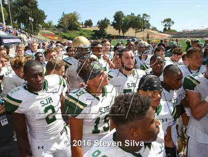 Thumbnail 2 in St. Joseph Regional vs. Serra (2016 Honor Bowl) photogallery.