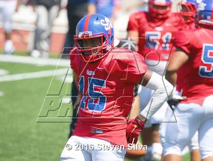 Thumbnail 3 in St. Joseph Regional vs. Serra (2016 Honor Bowl) photogallery.