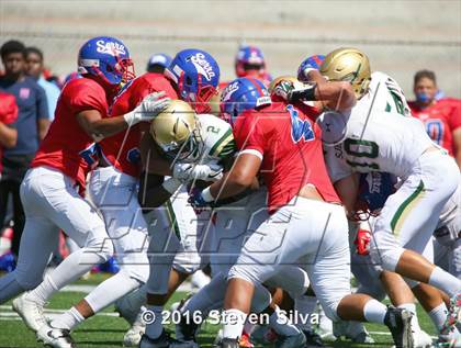 Thumbnail 1 in St. Joseph Regional vs. Serra (2016 Honor Bowl) photogallery.