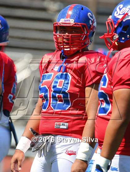 Thumbnail 1 in St. Joseph Regional vs. Serra (2016 Honor Bowl) photogallery.